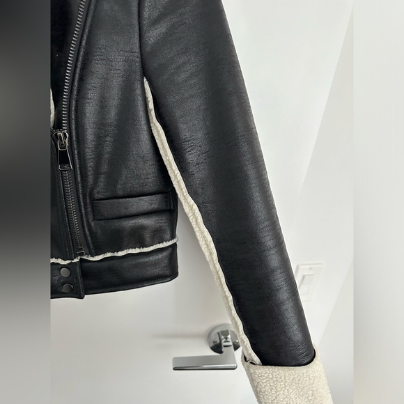 Le Superbe Presley Jacket in Black Faux Leather size XXS/00 - Picture 9 of 10